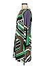 W by Worth Graphic Green Casual Dress Size 6 - photo 5
