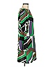 W by Worth Graphic Green Casual Dress Size 6 - photo 4