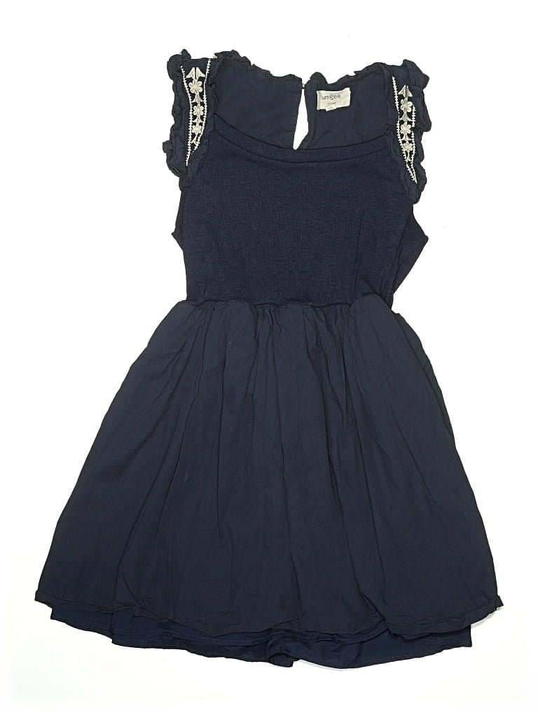 Pre-owned Assorted Brands Kids' Dress In Blue