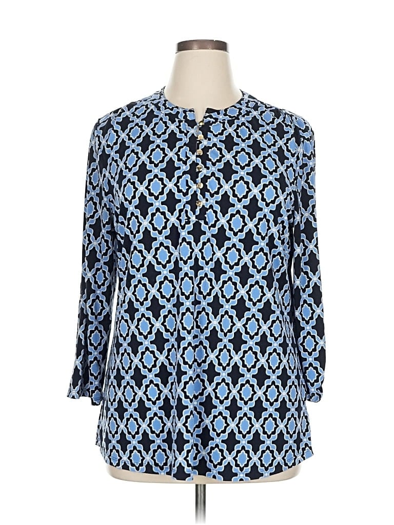 Click to view more detailed imagery on our partner's website Pre-owned Charter Club Kimono In Blue