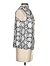 The Noli Shop 100% Polyester Silver Sleeveless Blouse Size XS - photo 4