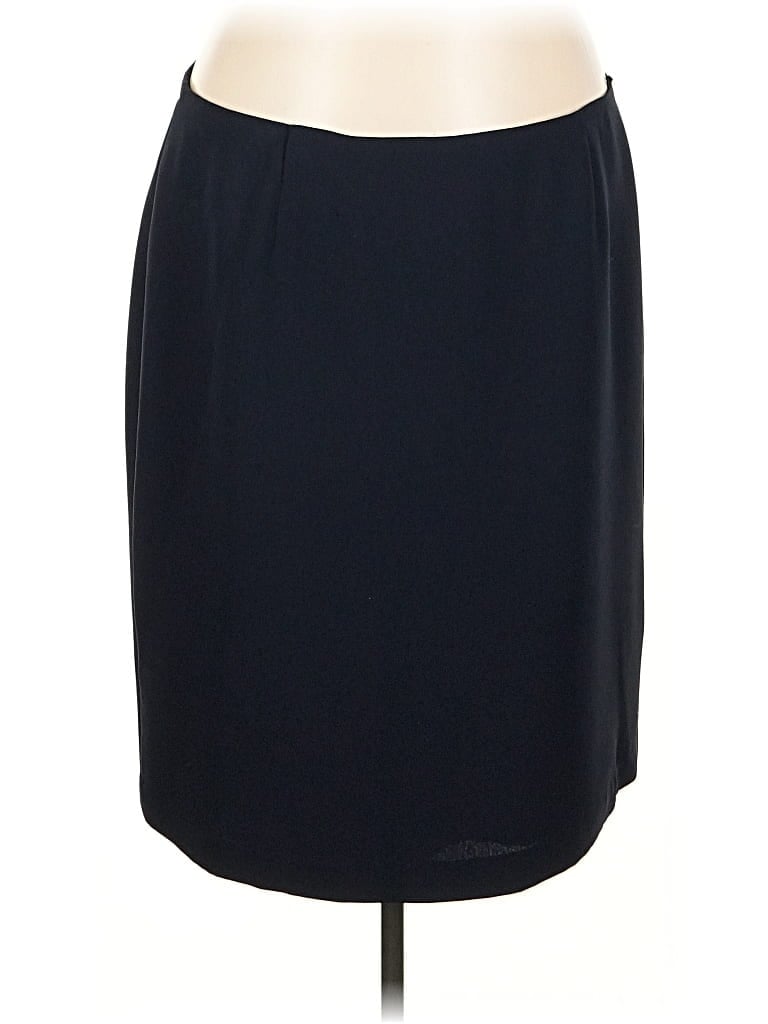 Pre-owned Jones New York Collection Formal Skirt In Black