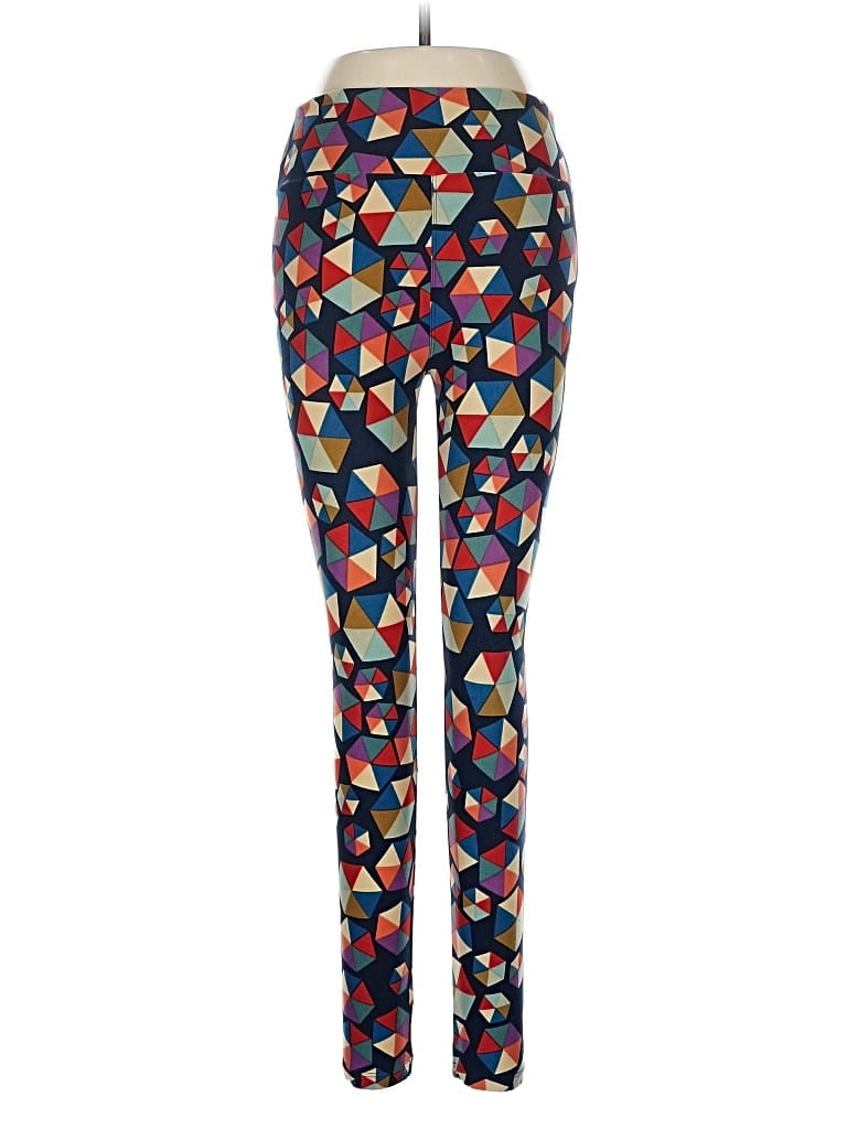 Pre-owned Lularoe Active Pants In Red