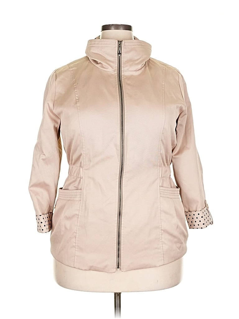 Pre-owned Assorted Brands Jacket In Brown