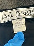 A.J. Bari Solid Black Formal Skirt Size 6 - photo 3