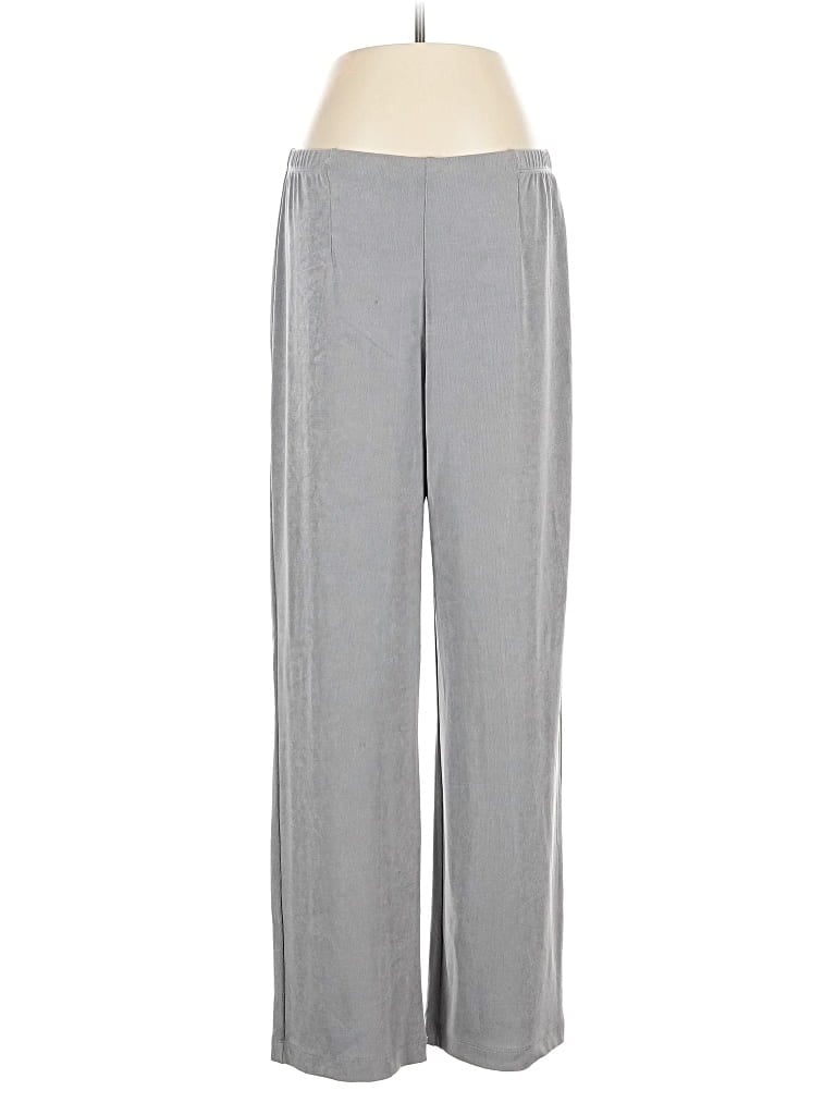 Pre-owned Travelers By Chico's Track Pants In Gray
