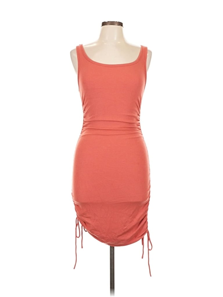 Pre-owned Assorted Brands Casual Dress In Orange