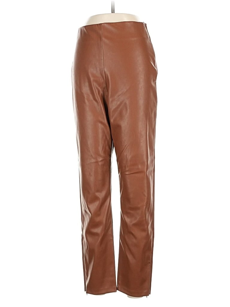 Old Navy Faux Leather Pants In Brown