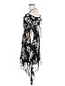 Walter Baker 100% Polyester Floral Black Cocktail Dress Size 6 - photo 5