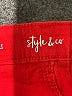 Style&Co Color Block Red Jeans Size 6 - photo 7