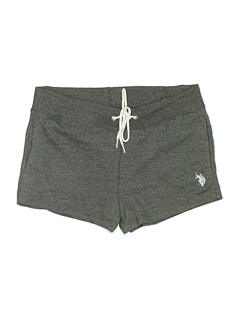 Pre-owned U.s. Polo Assn Athletic Shorts In Gray