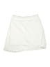 Mofiz Solid White Casual Skirt Size M - photo 2