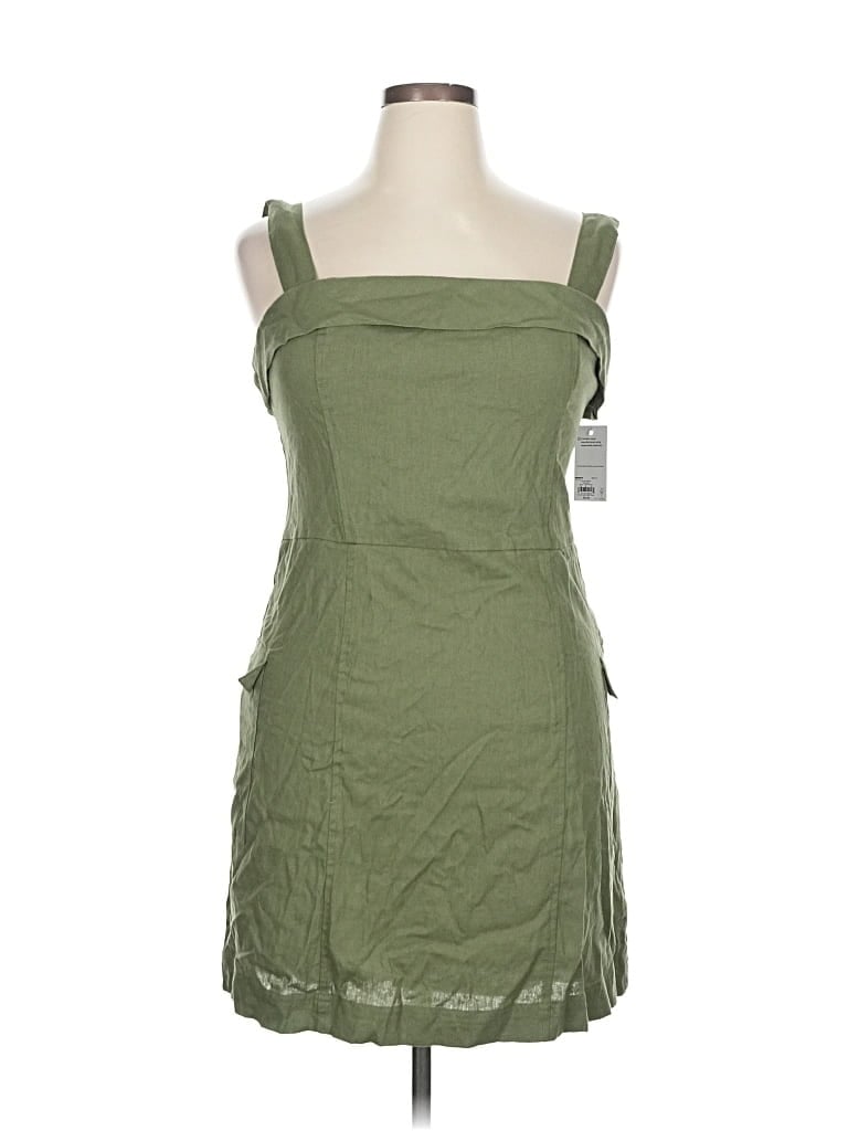 Pre-owned Sonoma Goods For Life Cocktail Dress In Green