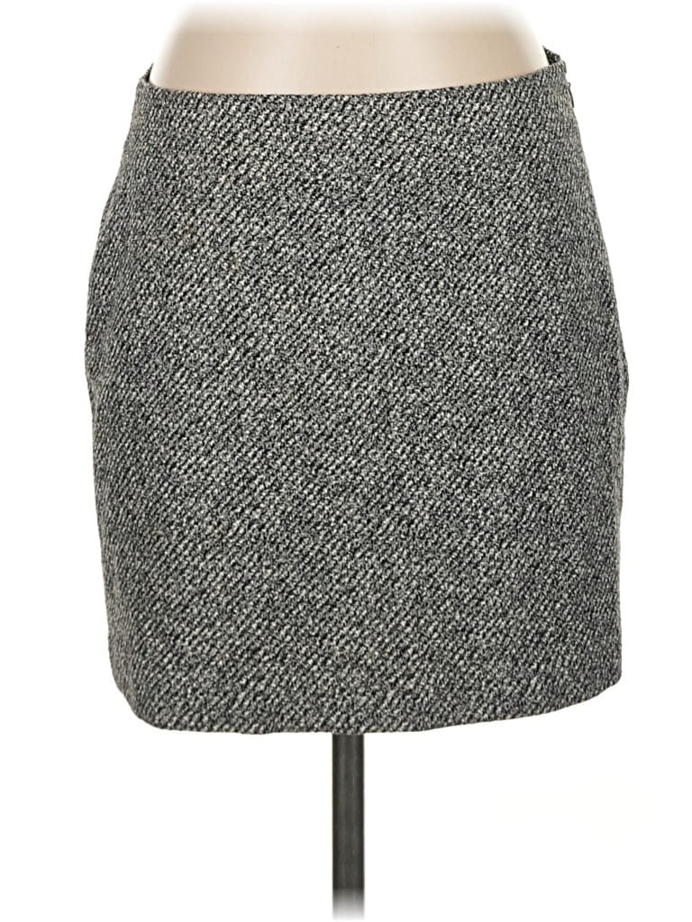 Pre-owned Theory Formal Skirt In Gray