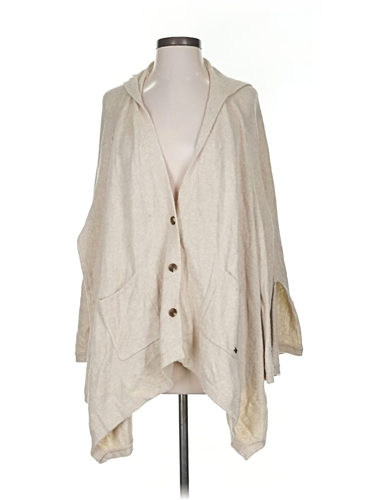 Pre-owned Roxy Poncho In Brown