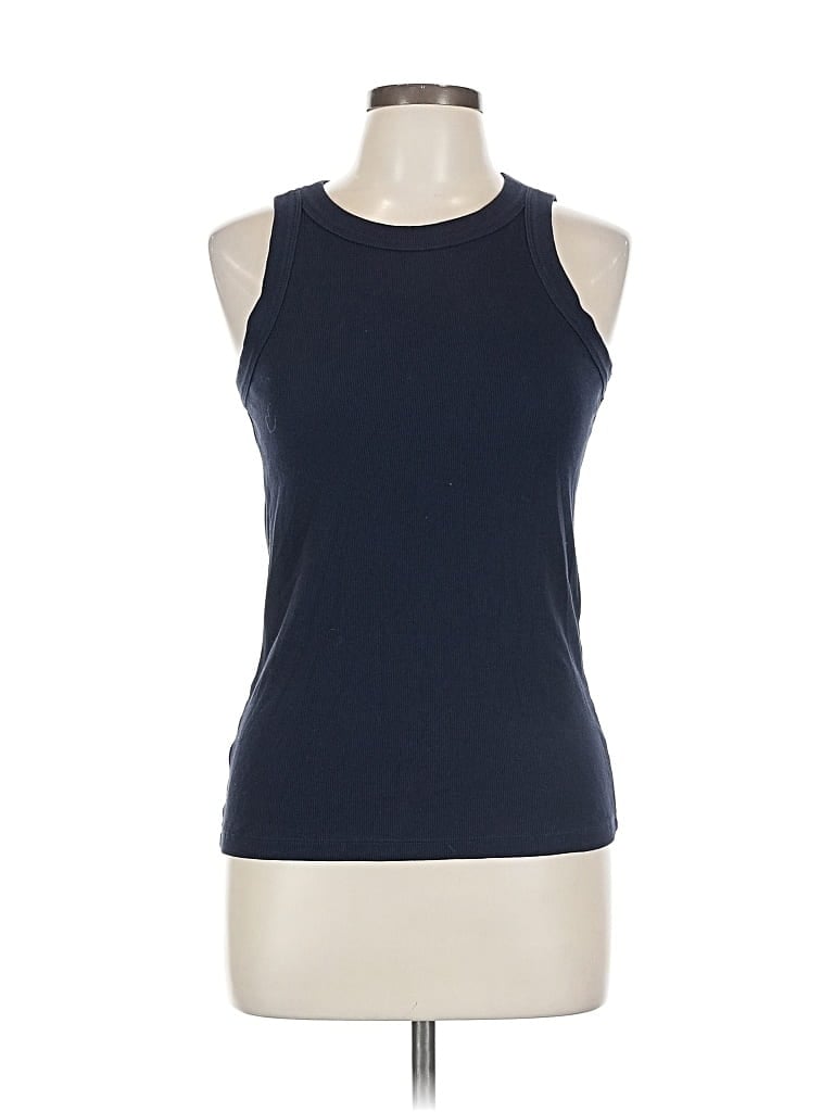 Pre-owned Ann Taylor Loft Active Tank Top In Blue