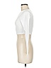 Shein White Sleeveless T-Shirt Size 6 - photo 5