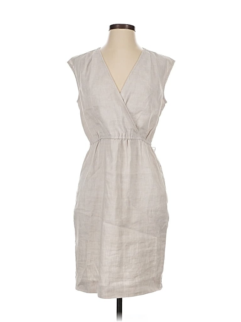 Pre-owned J. Mclaughlin Casual Dress In Gray
