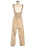 Topshop 100% Polyester Polka Dots Tan Jumpsuit Size 2 - photo 2