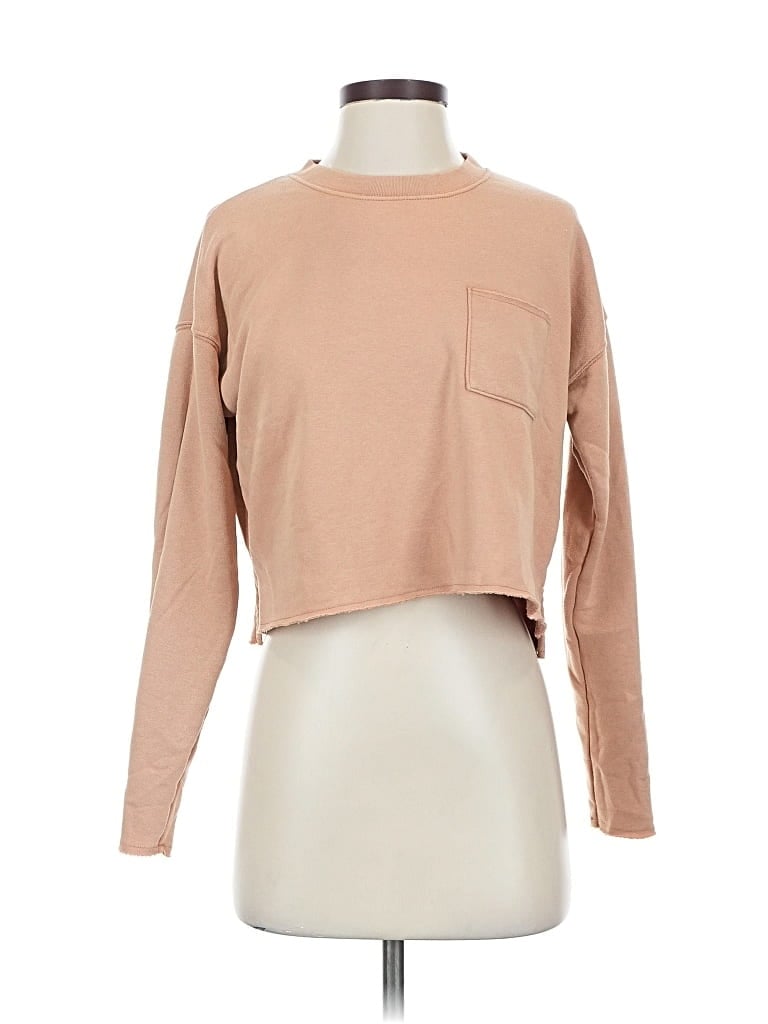 Pre-owned Aerie Sweatshirt In Brown