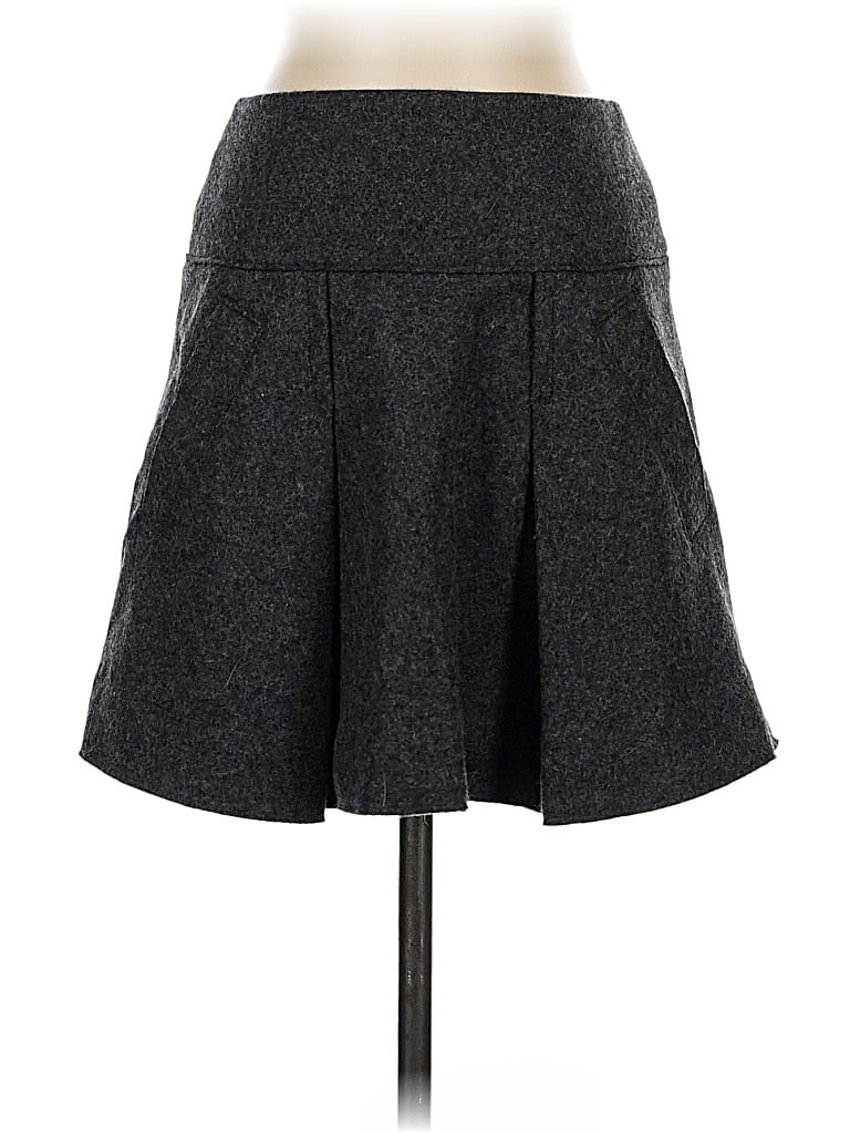 Pre-owned Vince Wool Skirt In Gray
