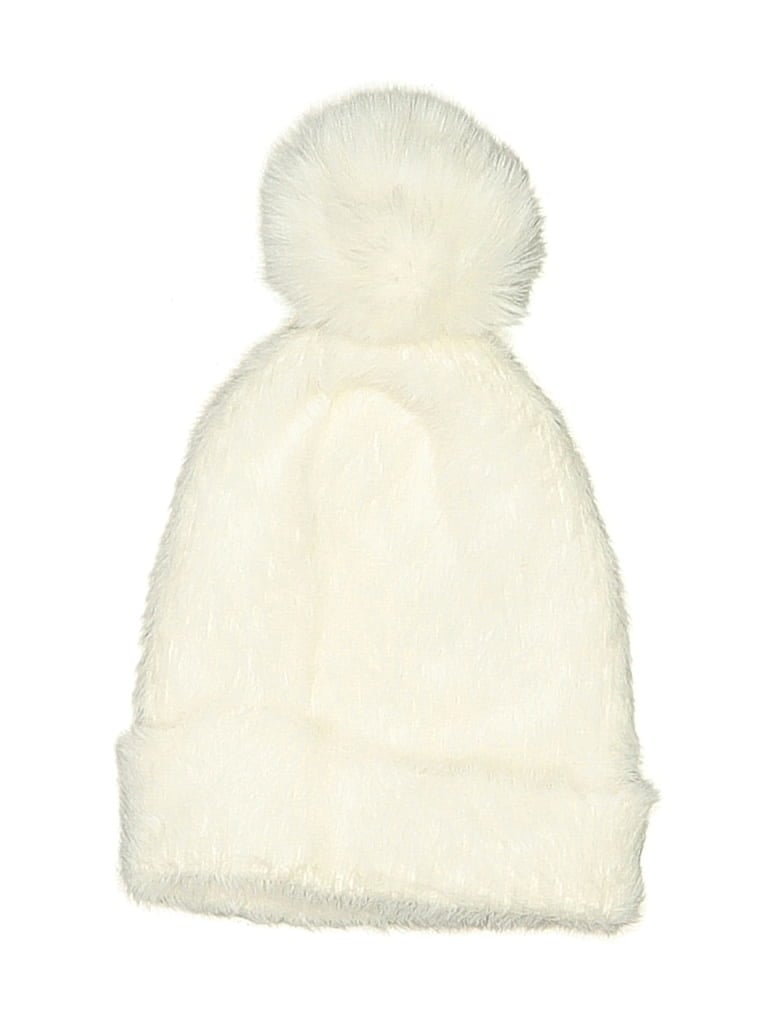 Pre-owned Assorted Brands Beanie Hat In White