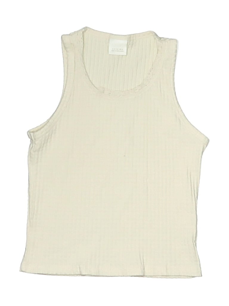 Click to view more detailed imagery on our partner's website Pre-owned Zara Kids' Sleeveless T-shirt In White
