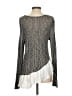 Clu + Willoughby Silver Pullover Sweater Size S - photo 2