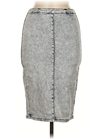 Iris Jeans Denim Skirt (view 1)