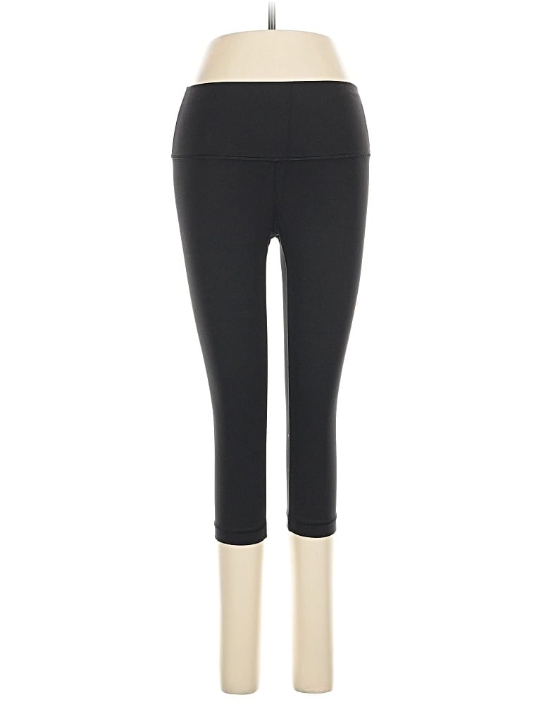 Pre-owned Lululemon Athletica Active Pants In Black