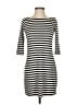 Leota Stripes Black Casual Dress Size XS - photo 1