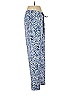 DKNY 100% Polyester Animal Print Blue Casual Pants Size M - photo 4