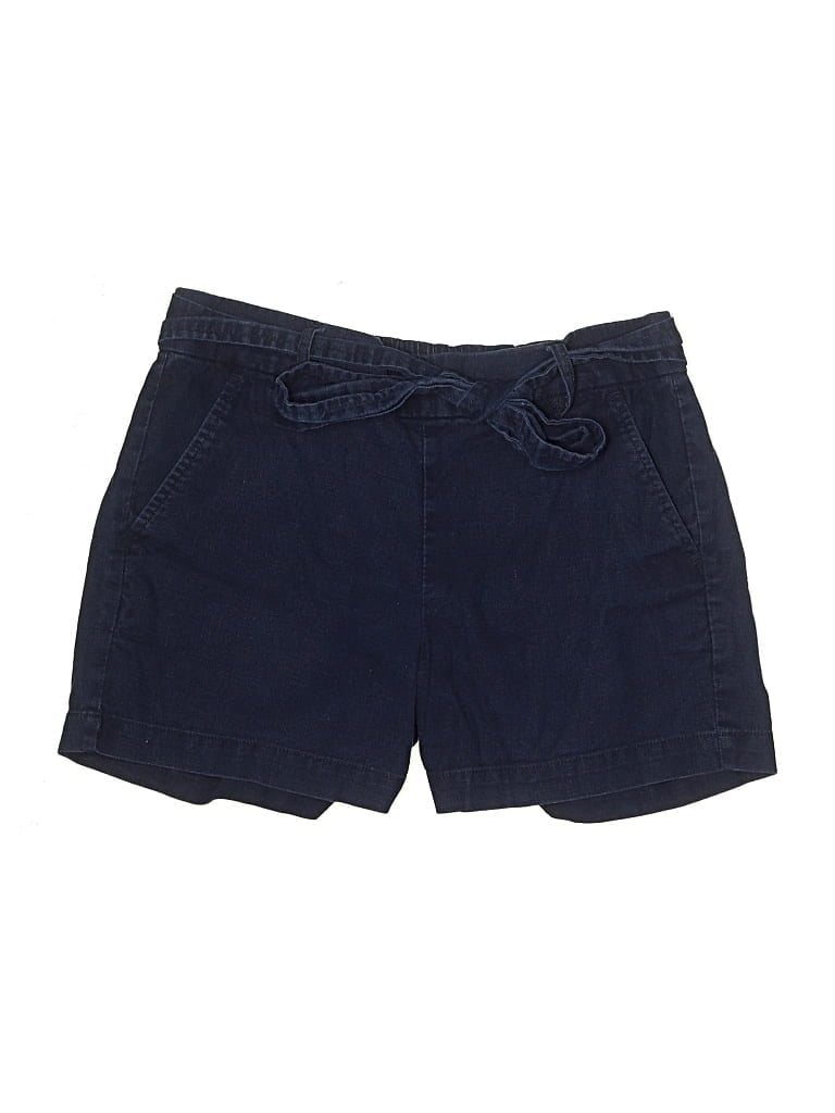 Pre-owned J.crew Factory Store Shorts In Blue