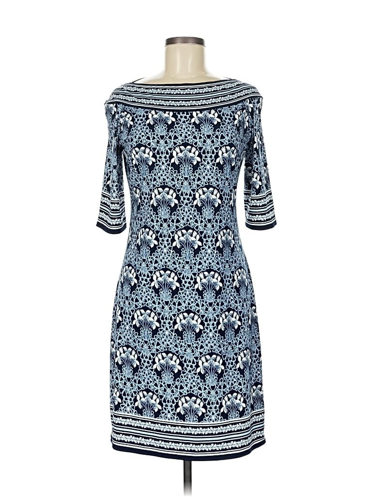 Pre-owned Max Studio Casual Dress In Blue