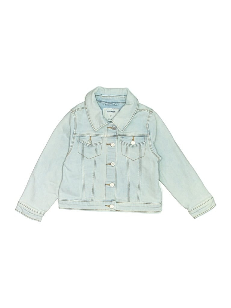 Pre-owned Old Navy Kids' Denim Jacket In Blue
