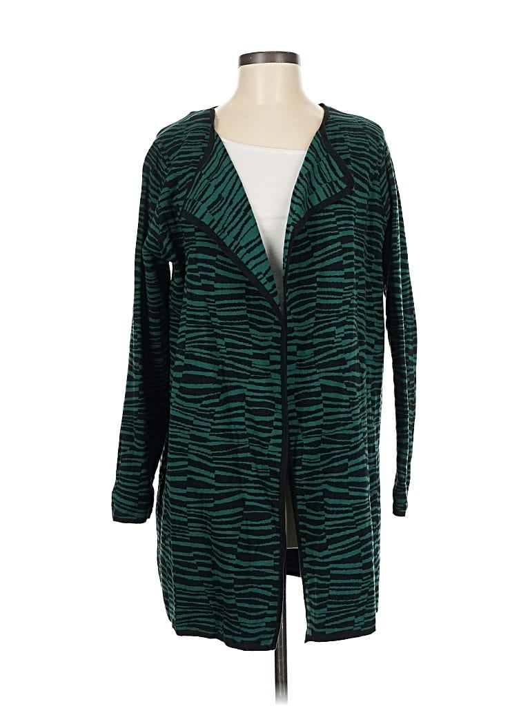 Pre-owned Vince Camuto Cardigan Sweater In Blue