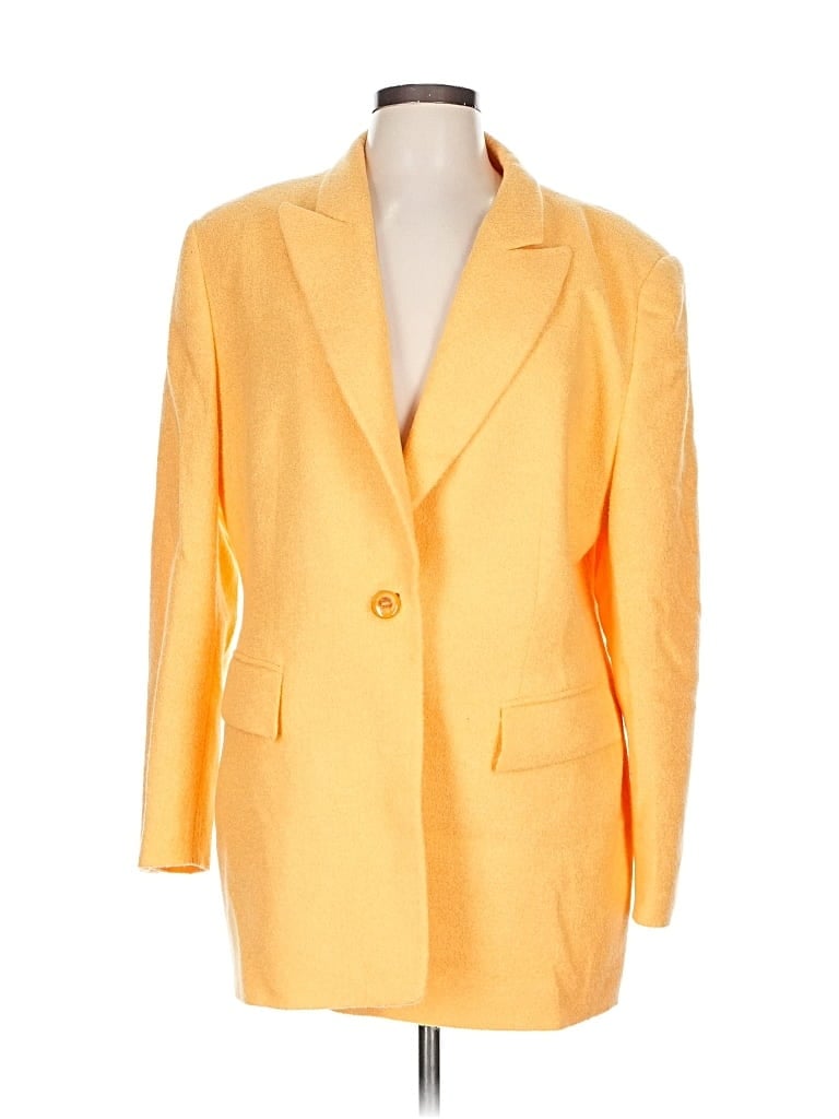 Pre-owned Escada By Margaretha Ley Blazer Jacket In Yellow