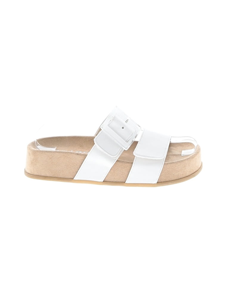 Pre-owned Paul Green Sandals In White