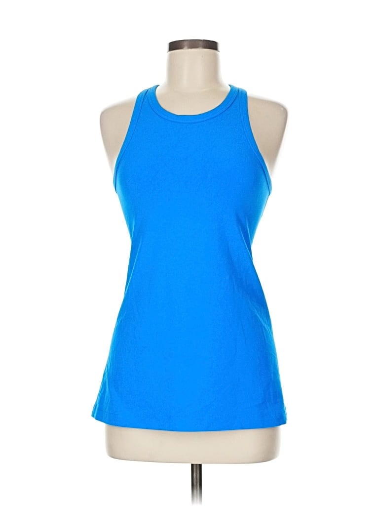 Pre-owned Lululemon Athletica Active Tank Top In Blue
