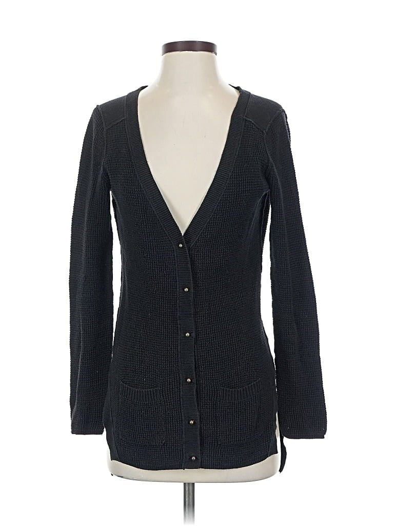 Pre-owned Maison Jules Cardigan Sweater In Black