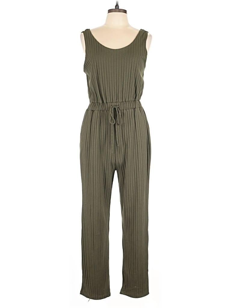 Pre-owned Kaileigh Jumpsuit In Green
