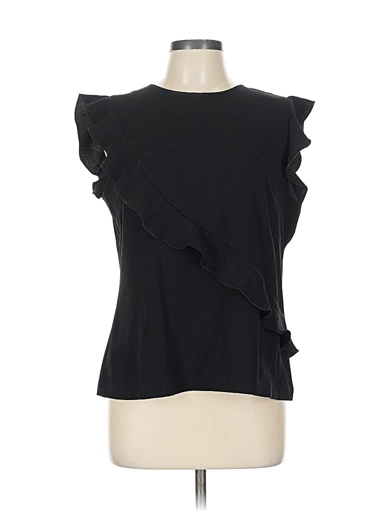 Click to view more detailed imagery on our partner's website Pre-owned Ann Taylor Sleeveless Blouse In Black