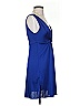 Guess 100% Polyester Solid Blue Cocktail Dress Size S - photo 4