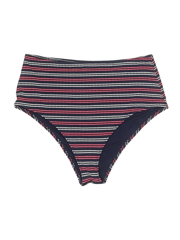 Pre-owned Aerie Swimsuit Bottoms In Burgundy