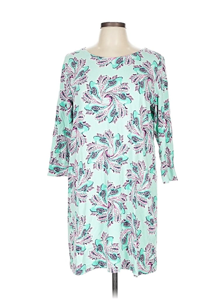 Pre-owned Crown & Ivy Casual Dress In Blue