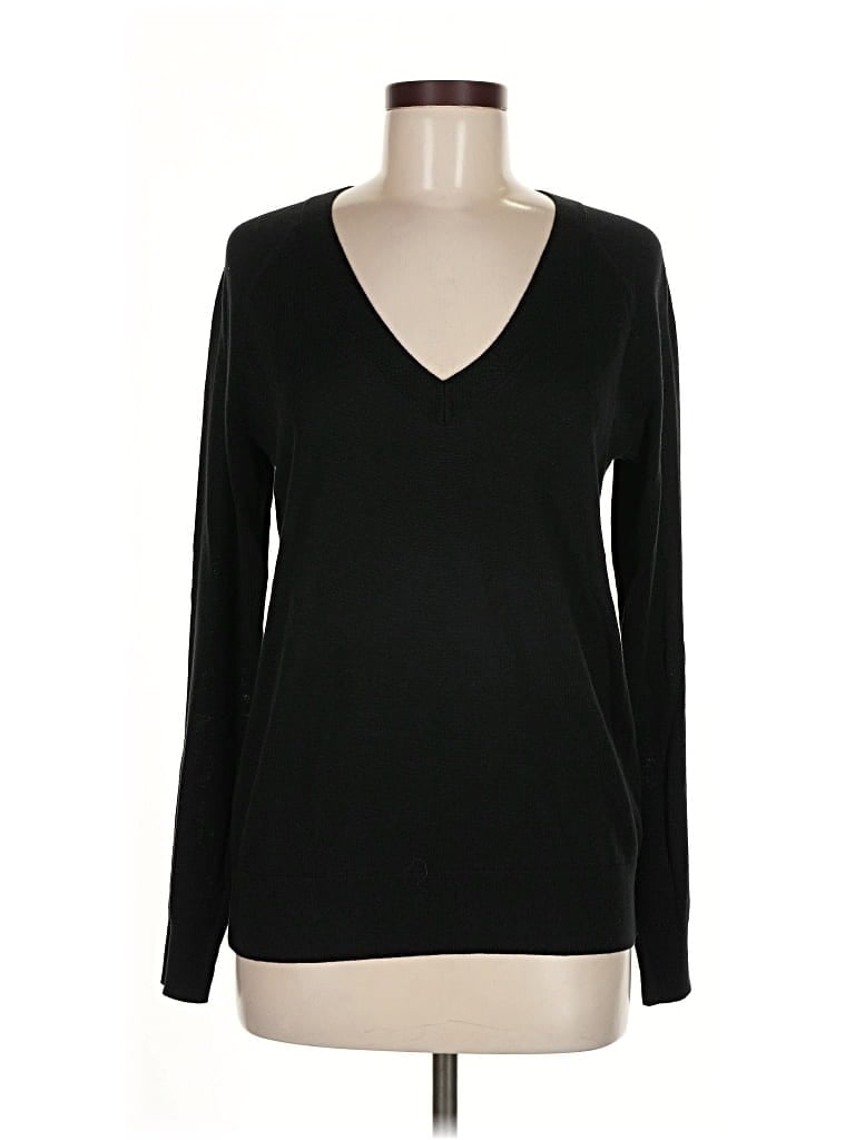 Pre-owned Banana Republic Factory Store Pullover Sweater In Black