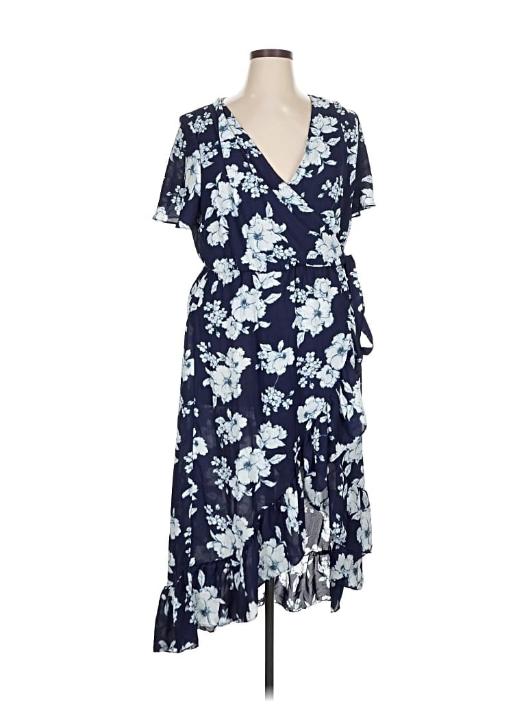 Click to view more detailed imagery on our partner's website Pre-owned Dex Casual Dress In Blue