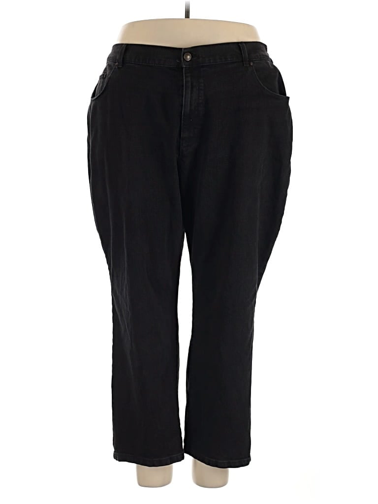 Pre-owned Catherines Jeans In Black