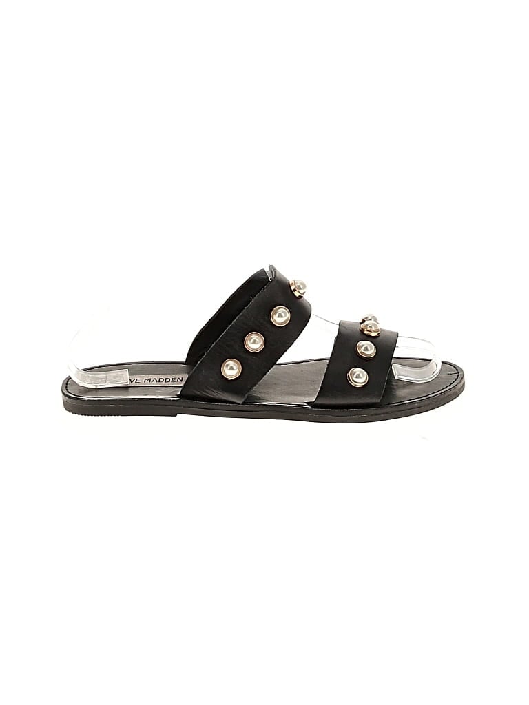 Pre-owned Steve Madden Sandals In Black