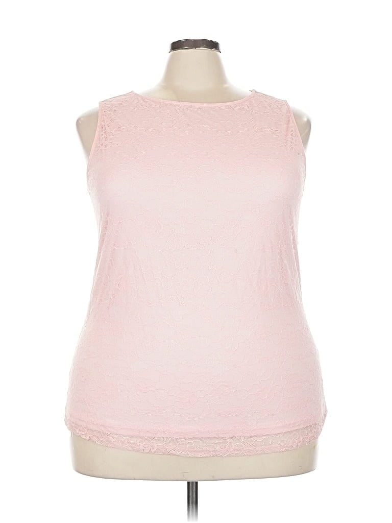 Torrid Sleeveless T-shirt In Pink